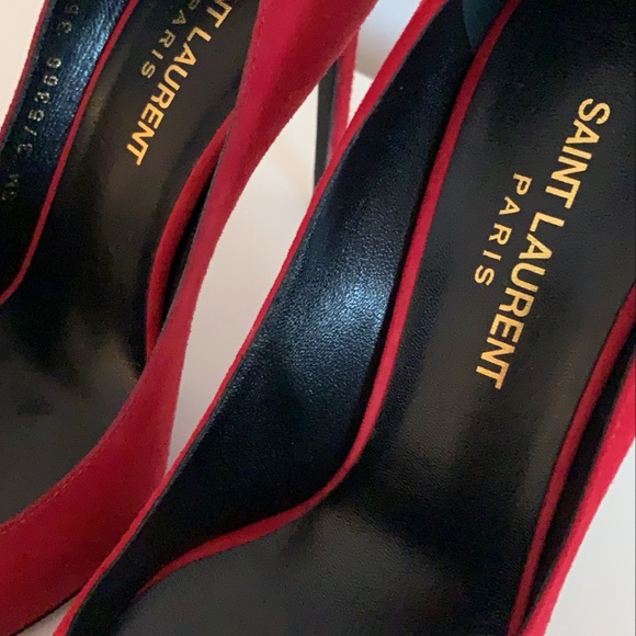 Saint Laurent YSL Red heels - Picture 2 of 6